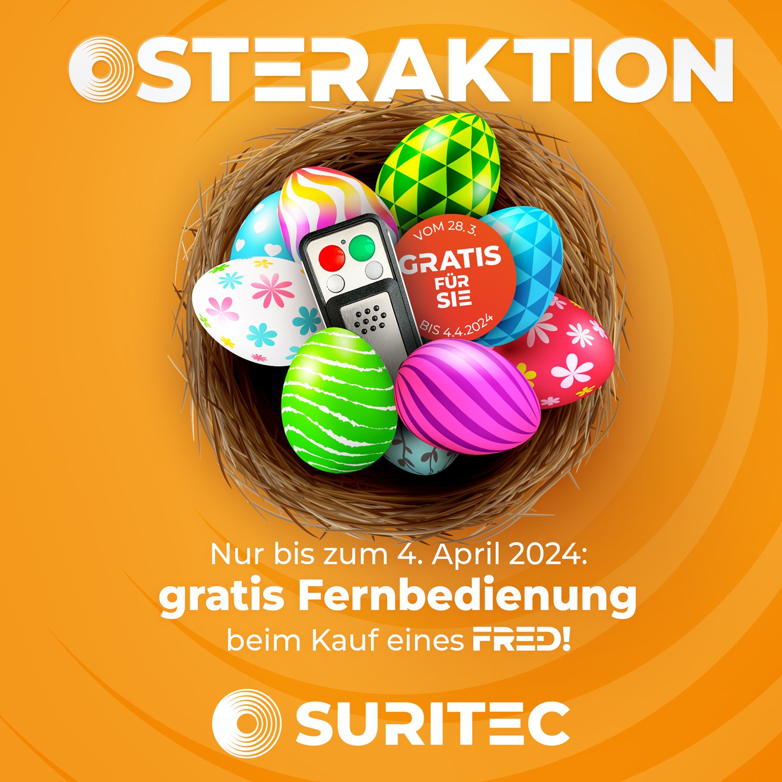 Osteraktion, Beck Secure, Suritec, Hennef, Alarmanlage