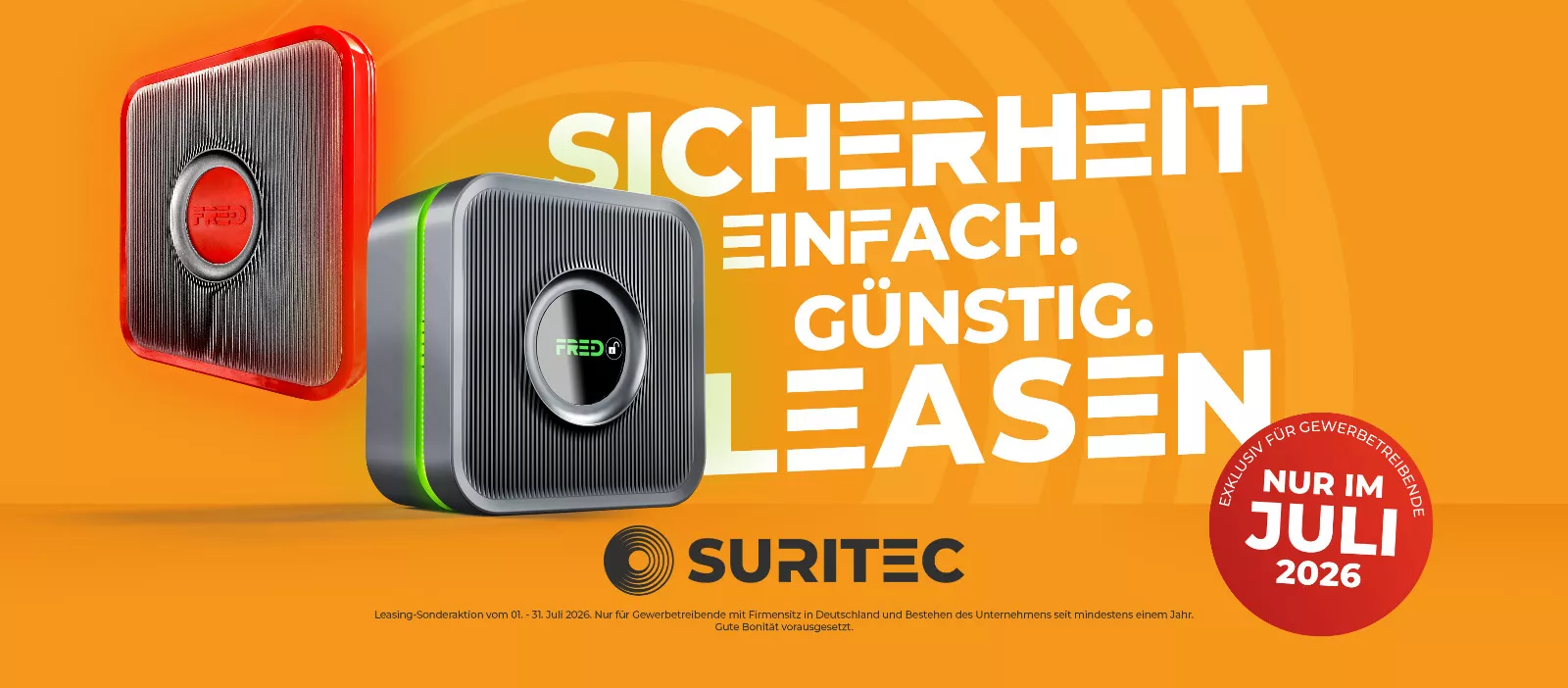 Moderne Sicherheitstechnik für Unternehmen: FR.ED Einbruchfrühwarnsystem jetzt mit 0 % Gewerbe-Leasing – Beck Secure im Raum Köln, Bonn und Rhein-Sieg-Kreis