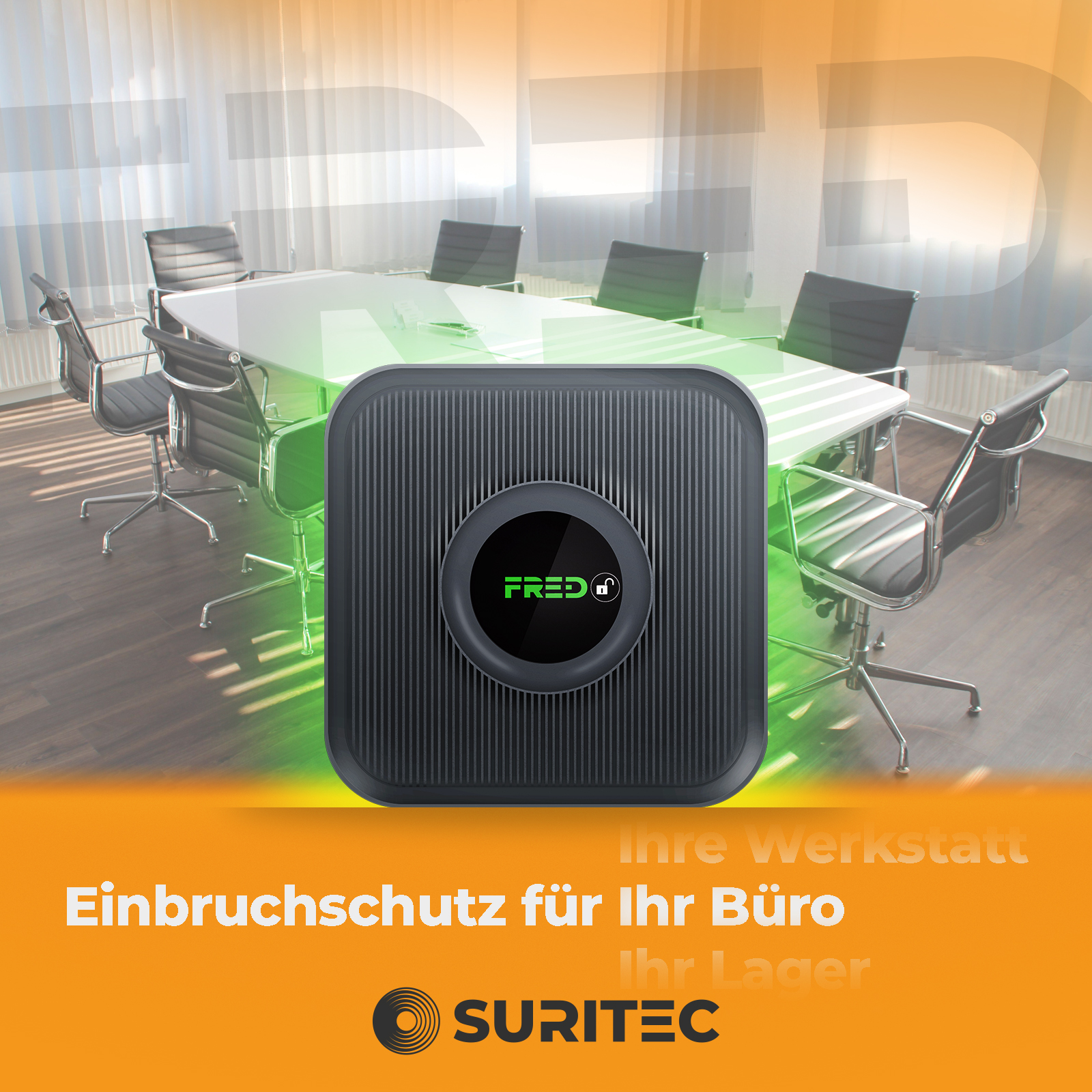 Büro, Beck Secure, Hennef, Alarmanlage, Suritec, Fred