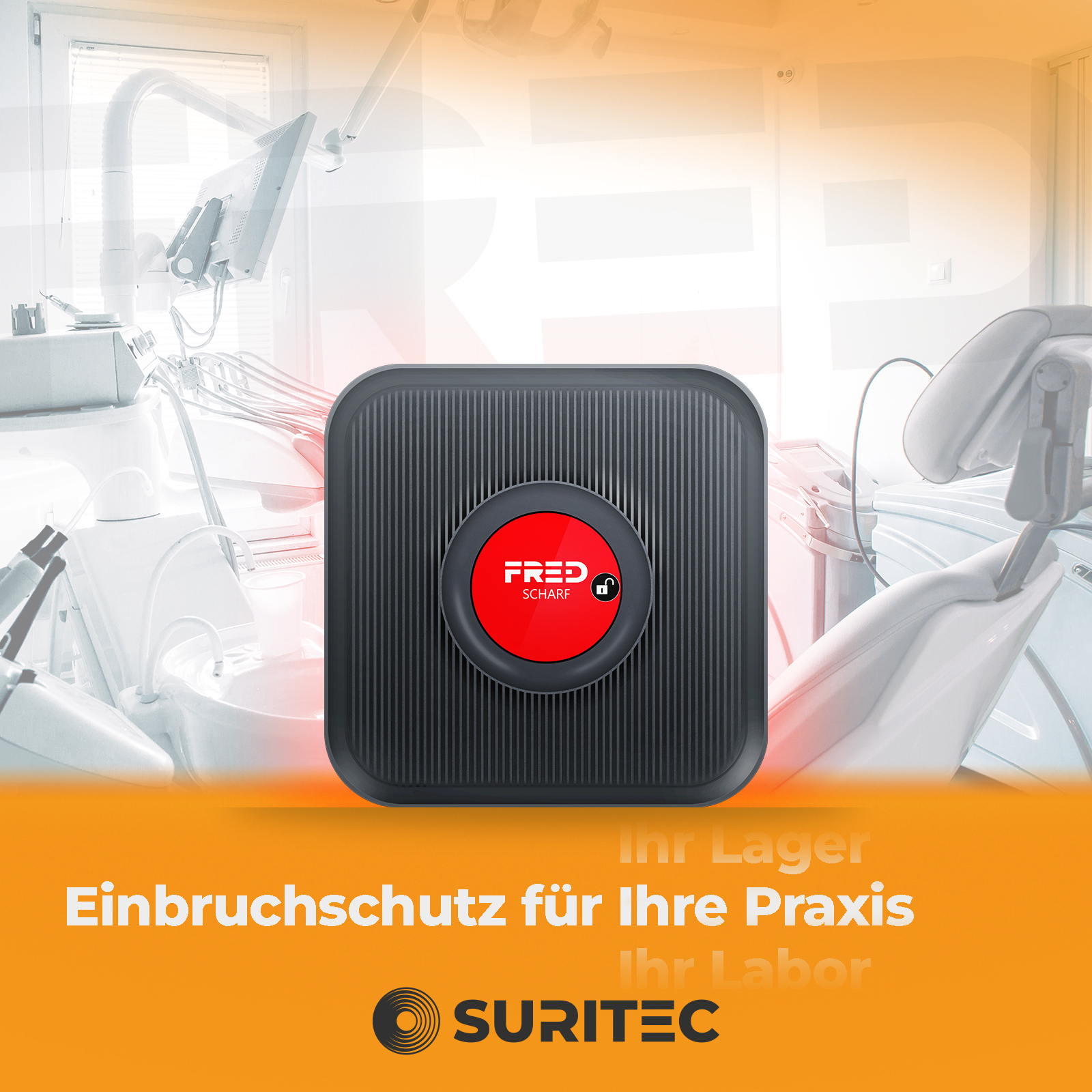 Praxis, Beck Secure, Hennef, Alarmanlage, Suritec, Fred